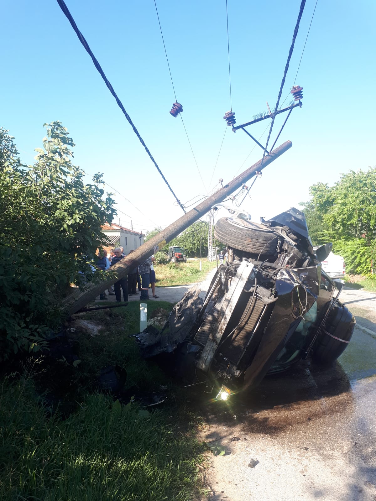 Gurbetçi Aile Trafik Kazası Yaptı!