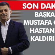 Kapaklı Belediye Başkanı Mustafa Çetin hastaneye kaldırıldı