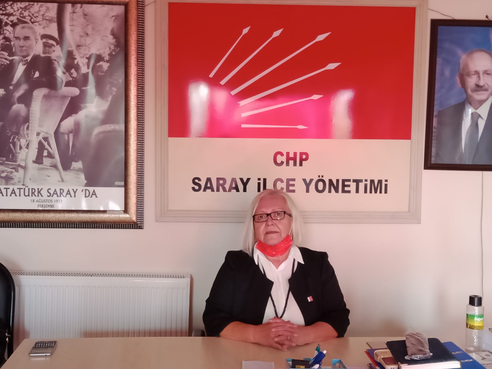 CHP Kadın Kolları Başkanı Basın Açıklaması