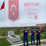 GFB Şehitler Haftası Münasebeti İle Şehitlerimizi Kabri Başında Andı