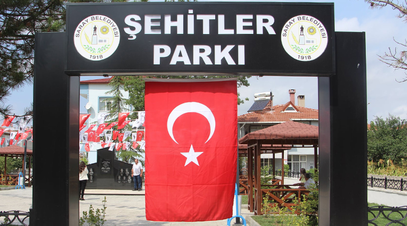 Saray Belediyesi Şehitler Parkı Ödüle Layık Görüldü